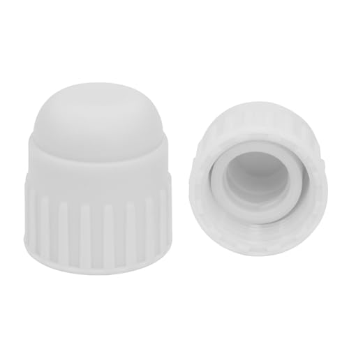 Image of 06860 RV Water Line Cap, RV Plumbing Fittings 1 /2 Inch Drain Cap Compatible with RV /Trailers Rv Low Point Drain Cap (2 Pack)