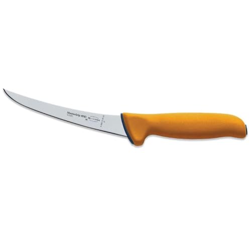 F. DICK Ausbeinmesser, Semi-Flex, Metzgermesser MasterGrip (Messer mit Klinge 13 cm, X55CrMo14 Stahl, nichtrostend, 56 HRC) 82882131-53 - Orange