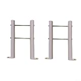 Piedini per termosifone di facile installazione, supporto stabile per radiatori verticali in ghisa (15 cm)