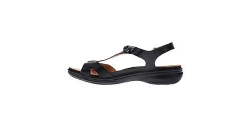 Revere Santa Clara Women’s Sandals - Elegant Leather, Chain-Link Detail, 3-Strap Adjustable Fit, Cushioned Support - Stylish, Lightweight for All Day Walking2