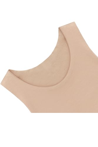 Image of Lilax Girls' Double Lined Sleeveless Basic Crop Tank Top