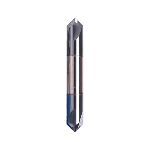 Image of NZ 4 Flute 3 /8 inch Carbide Double Chamfer Mill with AlTiN Coated | 90Chamfer Angle, Milling Cutter HRC45 for Machining Quenched steel, stainless steel, titanium alloy, alloy steel