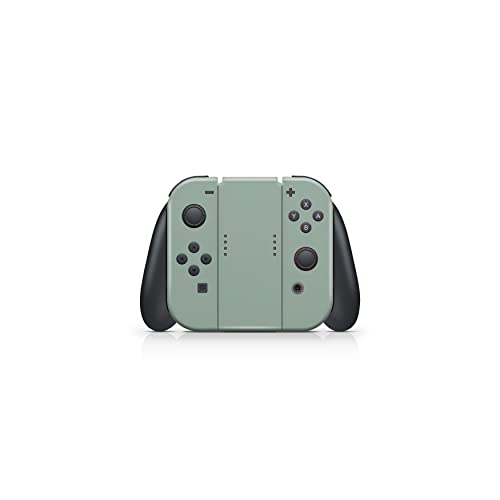 Tacky Design Classic Solid Color Green Skin Compatible With Nintendo Switch Skin Vinyl 3M Stickers Full Wrap Cover (Dark Green) #TOP7