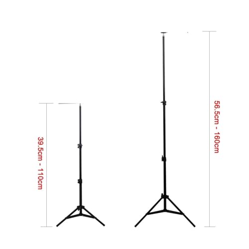 Trépied de projecteur réglable 160 cm portable en aluminium stable