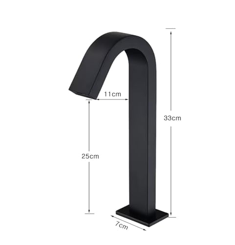 Robinet cascade intelligent doré grand format pour confort de vasque - 3