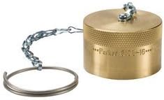 Parker 6109-16 Coupler Dust Plug Assembly 1 IN Brass