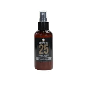 THESALONGUY 25 Spray Leave-In Conditioner – Collagen, Keratin & Biotin Hair Repair Treatment for Men & Women – Strengthens, Detangles & Protects – Lightweight, Non-Greasy Formula (4 fl oz)