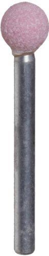 PFERD 32827 B124, Grit 100 - Medium, Aluminum Oxide Vitrified Mounted Point with 1/8" Shank