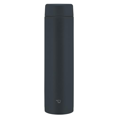 Image of Zojirushi Mahobin SM-GS72-BA Stainless Steel Mug Water Bottle, 24.3 fl oz (720 ml), Screw Type, Dishwasher Safe, Seamless Stopper, Only 2 Cleaning Points, Black