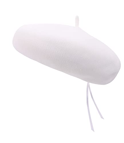 Kids Girls Summer Knitted Breathable French Beret Beanie Cap