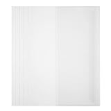 NUOBESTY Clear Book Cover Note Book Film Protectors Plastic Textbook Covers Self Adhesive Reusable f