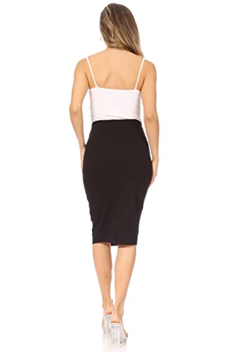 Reg and Plus Size Pencil Skirts for Women Below The Knee. Work,Weekends,Date Nights,Sexy Office Business Bodycon Skirts4
