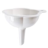 Embudo con gran apertura, embudo de conservas con boca ancha | Embudo multifuncional para conservas, embudo ancho para llenar tarros de conservas, apto para alimentos para cocina, hogar, Re