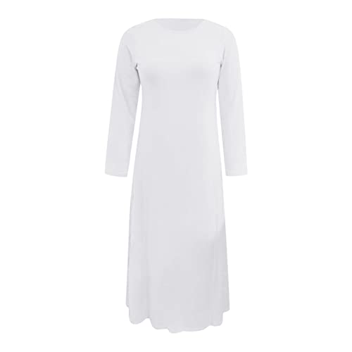 Robe décontractée à manches longues pour masquer les rondeurs - 3