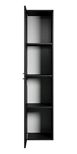 Badkamerkast Saturnus 130cm hoog - Zwart - Image 4