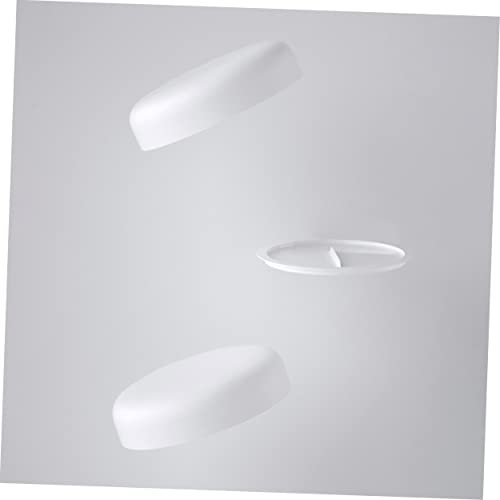 Beavorty Caixa 3pcs Embalagem Cosmética Recipiente De Armazenamento De Sombra Tampas De Frascos De C