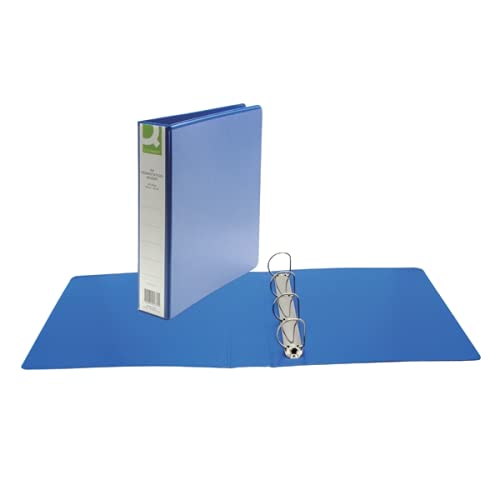 FINCHLEY 8 X Q-Connect Presentation 40mm 4D Ring Binder A4 Blue KF01331 REFILL PEN FREE