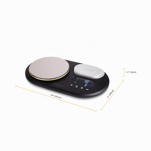 Ooni Balance numérique Dual Platform - Balance de précision - Balance de cuisine - Balance numérique avec deux plateformes - Accessoires Ooni – vue 2