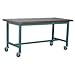Stackbin Corporation Stackbin Workbench, 1012 Series, Hardboard, 48"W X 30"D, Gray