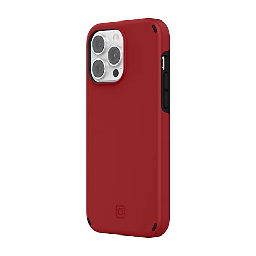 Incipio Duo Series Case for iPhone 14 Pro Max, 12-Ft. (3.7m) Drop Defense - Scarlet Red/Black (IPH-2035-SCRB) - Image 2