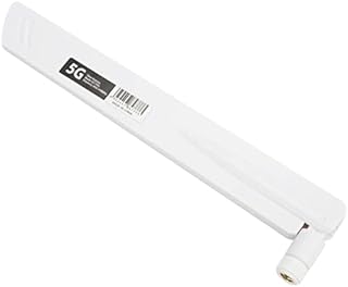 AZ7795G 5G Antenna, 18dbi High Gain SMA Omni Directional Antenna, 6006000mhz Full Band Antenna for Routers Wireless Monitoring DTU(White)