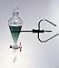 29048T-60 - with [ST] Ground Glass Stopper and Autoclavable PTFE Stopcock - KIMAX Separatory Funnels, Squibb, Pear-Shaped, Kimble Chase - Case of 4