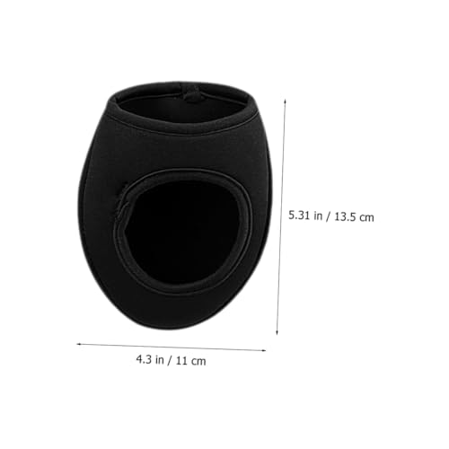 Cubiertas para zapatos de ciclismo a prueba de viento, cubiertas para dedos, calentadoras para ciclismo, overshoes cálidos para ciclismo al aire libre miniatura 4