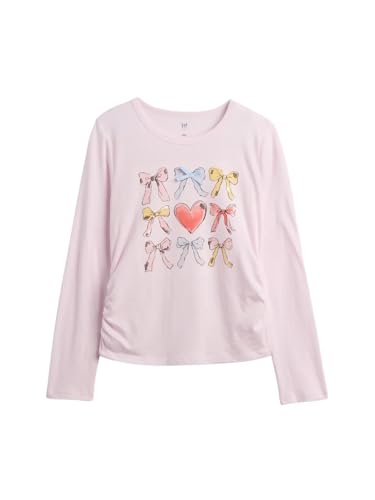 Image of Gap Girls' Long Sleeve Elevated Graphic