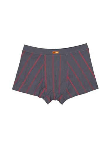 emilio adani Herren Herren Boxershorts Gemustert, Dunkelrot, 39612, Dunkelrot in Größe XXL
