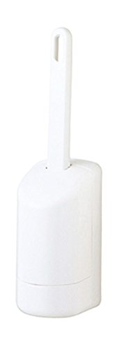 Marna W085W Toilet Brush Mini (Storage Case/White) Toilet Cleaning Brush (Floating Storage/Hygienic)