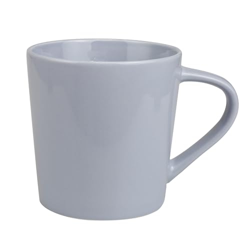 Taza de café de stoneware 16 onzas color azul claro miniatura 2