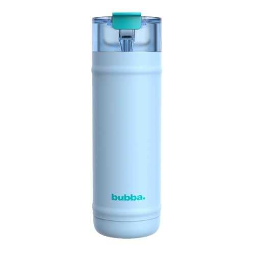 bubba 32 oz Dualsip Insulated Stainless Steel Water Bottle with Straw - Reusable, Leakproof, Lightweight, Dishwasher Safe, Lead-Free and BPA-Free, Daydreamin'