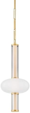 Corbett Lighting 482-29-VB Corbin - 12W 1 LED Pendant-28.5 Inches Tall and 11.5 Inches Wide