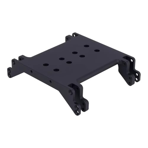 RCアップグレードパーツ For Axial For Wraith RR10 90018 1/10 1個 アルミニウム シャーシ スキッドプレート RC クローラー カー ロールケージ トランスミッション ギアボックス(Black)