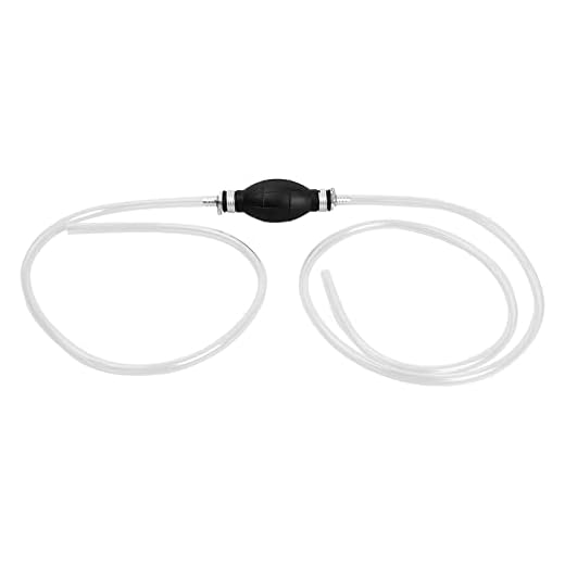 Dokeno Bomba Agua Manual, Bomba para Trasvase de Líquidos, Manguera de Sifón de Gasolina, Tubo Mano Combustible, Bomba de Extracción Manual, Bomba para diésel Manual, Bomba Transferencia