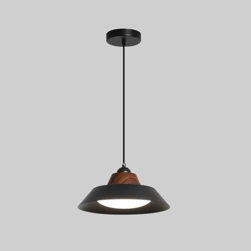 Luces colgantes redondas individuales y modernas con iluminación LED de 12W