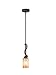 Golden Lighting 1051-M1L SBZ Hidalgo Mini Pendant, Fixture Size: 5-Inch W 53.5-Inch H, Sovereign Bronze