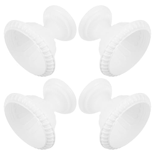 Abaodam Set da 4 Vasi da Fiori in Plastica Stile Europeo Design a Colonna Romana, Contenitori per Fiori da Matrimonio Multiuso, Decorazioni Eleganti per Casa, Ufficio e Cerimonie Nuziali