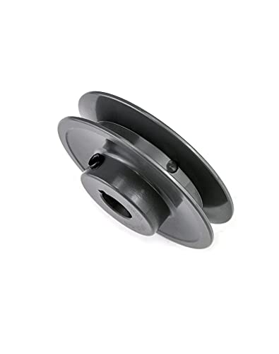 QWORK Single Groove Web Sheaves, 3.25" OD 5/8" Bore V-Belt Sheave for V-Belt, AK3258
