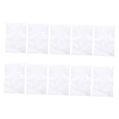 HOLIDYOYO 10pcs Reusable Nylon Filter Bags Drawstring Brew Bags for Wine and Kitchen Strainer