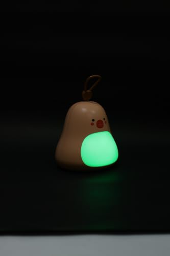 Image of Lexton 6 Inch Warm Baby Light for Kids | Portable USB Charging Lamp with 3 Brightness Levels, Soft Glow, Hanging Handle, ON /Off Button Control Night Lamp for Kids Room & Gift Purpose
