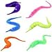 NUOLUX 6pcs Magic Worm Toys Wiggly Twisty Fuzzy Carnival Party Favors(Random Color)