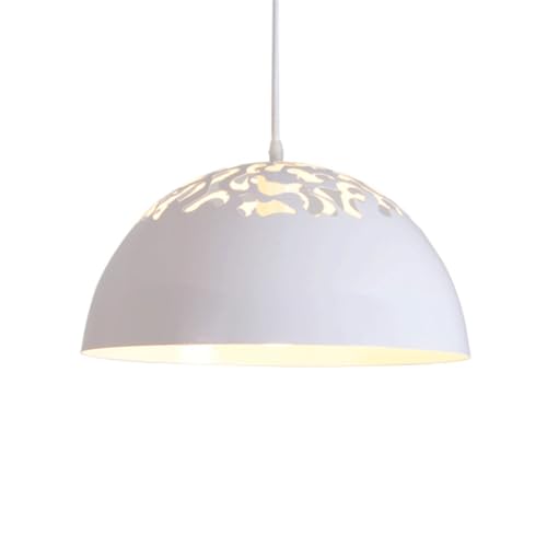 Lustre industriel noir de 30cm pour créer une ambiance bistrot vintage au restaurant