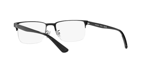 Image of Coach mens Hc5158 Rectangular Prescription Eyewear Frames