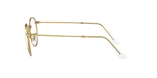 Image of Ray-Ban Unisex Rx3447v Round Metal Round Prescription Eyeglass Frames