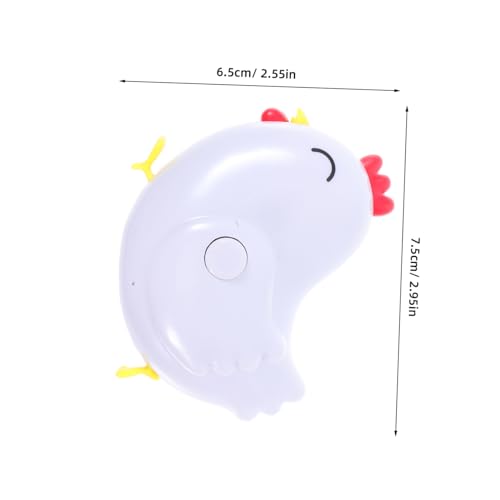 Cinta Métrica Cartoon Chicken Portátil Precisa para Costura miniatura 2