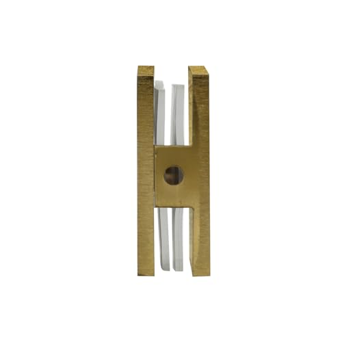 Fixation verre de douche 8 mm en laiton doré anticorrosion CKB - 7