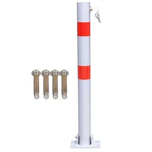 Safety Bollard Bollard de segurança 1 pacote, com fita reflexiva, 3 parafusos de ancoragem, para con