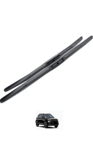 Image of AWB Teflon Coated Hybrid Wiper Blades Compatible with Hyundai Venue(Pack of 2)