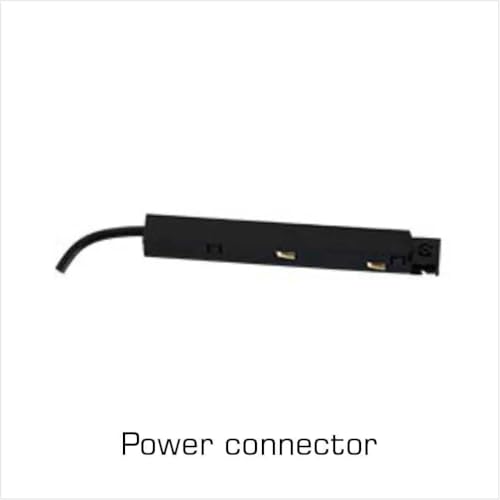 Image of Harold Electricals Track Lighting Installation Accessories, Driver to Track Input Module, Track Jointer Horizontal Corner (48V 100W Driver)